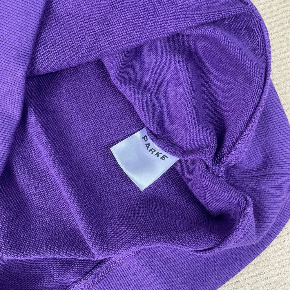 Parke Women's Bold Purple Sweatshirt - Picture 8 of 9